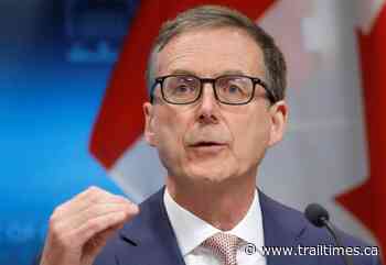 Bank of Canada hikes key interest rate by full percentage point - Trail Times