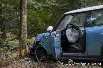 Auto knalt tegen boom op Bovenallee Velp - GelreNieuws