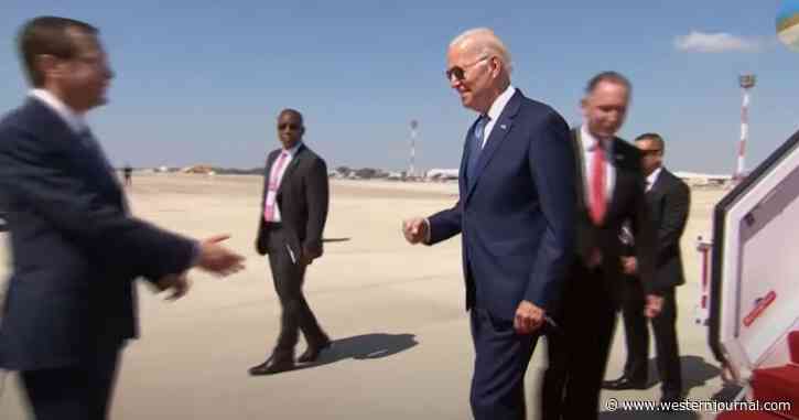 Biden Makes Waves by Rejecting Israeli President's Handshake Attempt, White House Cites New COVID Policy