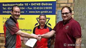 PSV Telekom Oschatz mit neuem Sponsor: Im Doppel das Optimale erreichen - Leipziger Volkszeitung