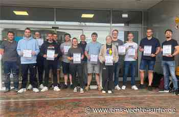 Elektroniker erlangen nach erfolgreicher Prüfung KNX-Zertifikat - Ems Vechte Surfer