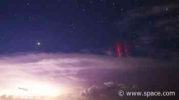 Red lightning: The electrifying weather phenomenon explained