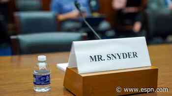Attorney: Snyder won't testify under subpoena