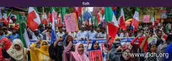 India: Arbitrary detention of Afreen Fatima's family members and demolition of their house - FIDH