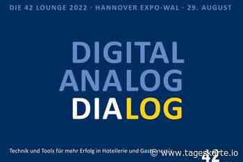Save the date: 42 Lounge zu Trends, Tools und Hardware im Gastgewerbe - TAGESKARTE