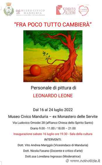 Manduria: mostra personale di pittura, da venerdì - Noi Notizie