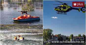 Lindau: Internationale Wasserrettungsübung am Kleinen See - Schwäbische