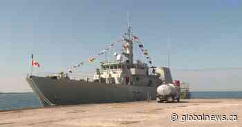 HMCS Glace Bay visits Kingston, Ont.