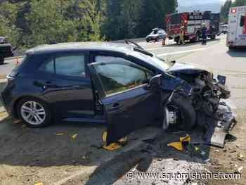 Whistler and Sea to Sky see increase in traffic accidents - Squamish Chief