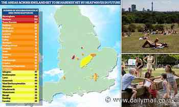 Areas across England set to be hardest hit by heatwaves in coming years