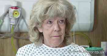 Corrie's Audrey in mystery hospital dash as she conceals health issue from family - The Mirror