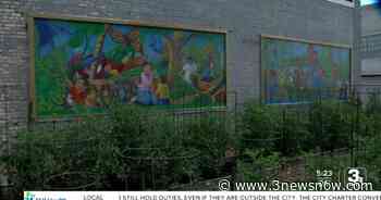 Outdoor mural dedication takes place Wednesday at Saint Vincent de Paul garden - KMTV 3 News Now Omaha
