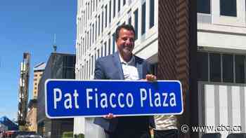 Former Regina Mayor Pat Fiacco has downtown plaza named after him