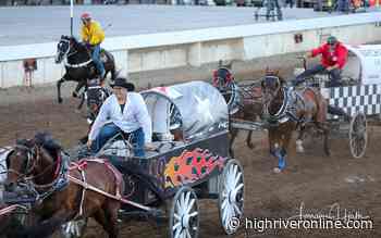 Here's where the Chuckwagon drivers stand halfway thru the Calgary Stampede - HighRiverOnline.com