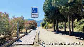 Messina, inciviltà a Capo Peloro: è già stata danneggiata la passerella pedonale - Gazzetta del Sud - Edizione Messina