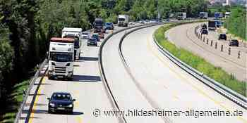 Wie auf Eis? Verwunderung über neue A 7-Fahrbahn bei Hildesheim - www.hildesheimer-allgemeine.de