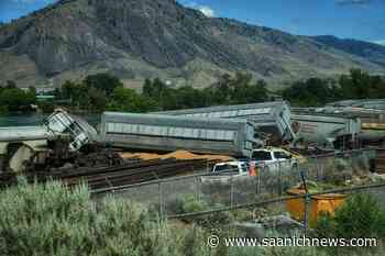 Train derailed near Kamloops - Saanich News