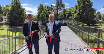 Bayreuth: Neue Rad- und Fußgängerbrücke eingeweiht - Stadt freut sich über Verkehrsfreigabe - inFranken.de