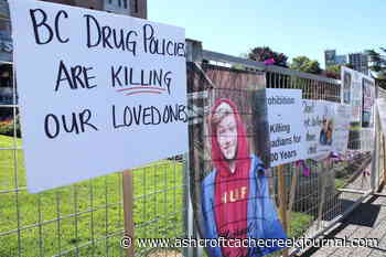 PHOTOS: Overdoses, healthcare crises spur Victoria protests at premiers' meeting – Ashcroft Cache Creek Journal - Ashcroft Cache Creek Journal