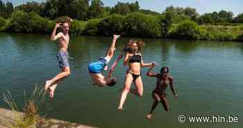 Verkoeling zoeken in Kanaal in Aalter? “Als je het doet, is het op eigen risico” - Het Laatste Nieuws