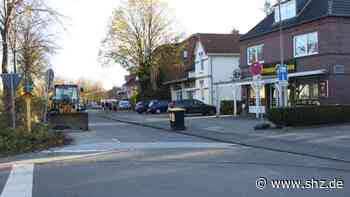 Einbahnstraßenregelung: Uetersener Straße in Tornesch fast bis Ende 2021 halbseitig gesperrt - shz.de