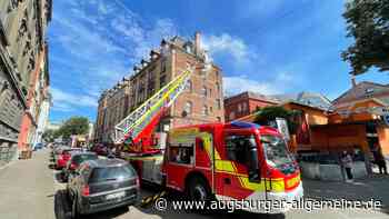 Küche brennt: Feuerwehreinsatz nahe dem Ulmer Ostbahnhof