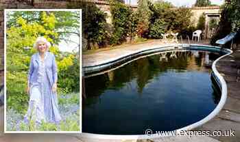 A look at Camilla's £850k luxurious back garden in Wiltshire with a massive swimming pool - Express