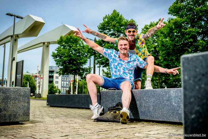 Het zou maar voor één nacht zijn, maar bij niemand is de liefde voor Tomorrowland zo groot als bij Sven en Cor