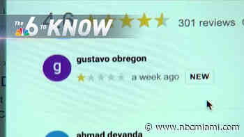 6 to Know: Scammers Hit Miami's Finest Restaurants With Bad Reviews