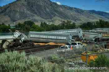 Train derailed near Kamloops - Abbotsford News