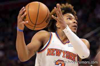 Atlantic Notes: McBride, Randle, Stevens, Tucker - hoopsrumors.com