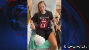 Taylor Co. girl recovering from shark attack makes progress in physical therapy - WCTV