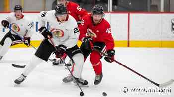 BLOG: Allan, Dach Looking to Showcase Growth in Development Camp | Day 2 - NHL.com