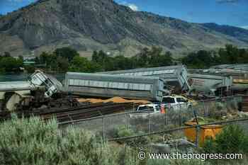 Train derailed near Kamloops – Chilliwack Progress - Chilliwack Progress