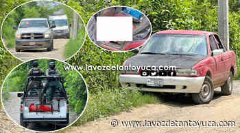 Abandonan vehículo con un cuerpo humano al interior, en Tantoyuca - La Voz De Tantoyuca