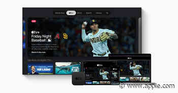Apple and MLB announce August “Friday Night Baseball” doubleheader schedule