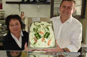 Grüne-Gurken-Eis mit Dill und Räucherlachs als Hausspezialität - freiepresse.de