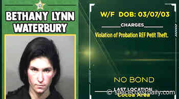 WHEEL OF FUGITIVE: Brevard Sheriff's Office Names Bethany Lynn Waterbury 'Fugitive of the Week' - SpaceCoastDaily.com