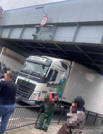 Lorry gets stuck under bridge in South Harrow - Harrow Online