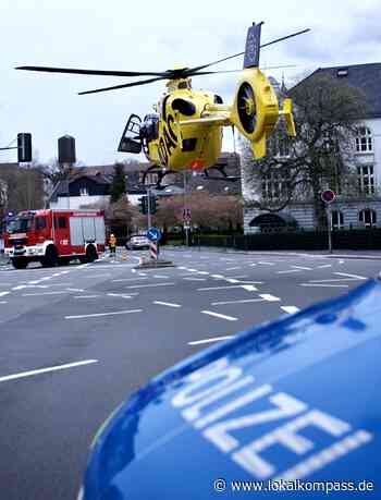 Iserlohn: Unfall in der Innenstadt: Hubschrauber landet auf der Kreuzung - Iserlohn - www.lokalkompass.de