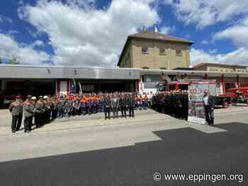 ▷ Großzügige Spende durch OB Holaschke an Feuerwehr - Eppingen.org