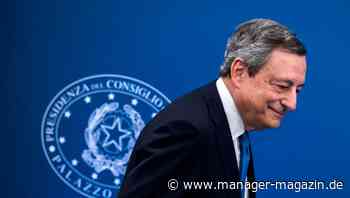 Mario Draghi: Italiens Regierungschef kündigt Rücktritt an, Staatschef Matarella lehnt Rücktrittsgesuch ab