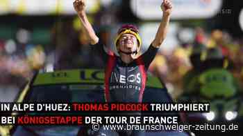 Pidcock gewinnt Königsetappe in Alpe d'Huez - Vingegaard weiter in Gelb