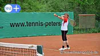 Ludwigsfelde: Tennis-Club ermöglicht Blinden das Spielen - Märkische Allgemeine Zeitung