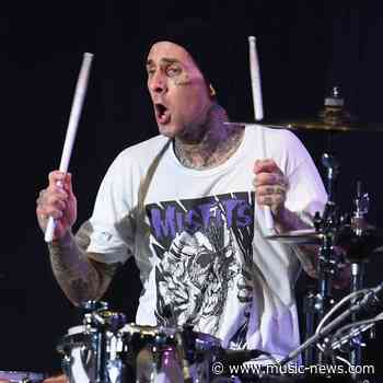 Travis Barker returns to stage after hospitalisation to perform with Machine Gun Kelly