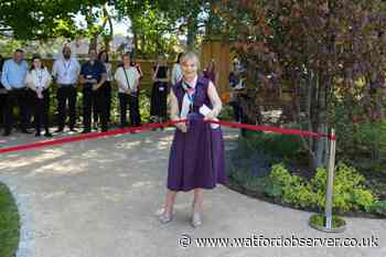 Mental health facility unveils new therapeutic sensory garden