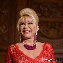 Trumps ex-vrouw Ivana overleden op 73-jarige leeftijd