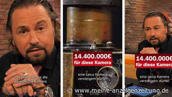 „Gezittert wie ein kleines Kind“: „Bares für Rares“-Händler versteigert Kamera für 14 Millionen Euro