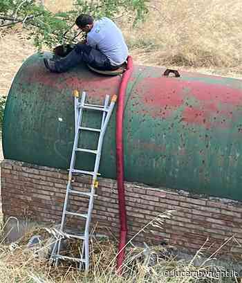 Il Gavi ha rimesso in sesto due cisterne d'acqua per l'antincendio - lucerabynight.it
