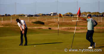 A British Open Green With One Last Catch: A 150-Foot Putt